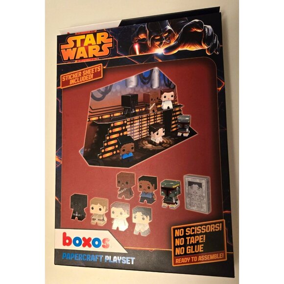 Star Wars Boxos Papercraft Playset - Picture 2 of 3